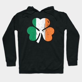 Irish Flag Shamrock Hoodie